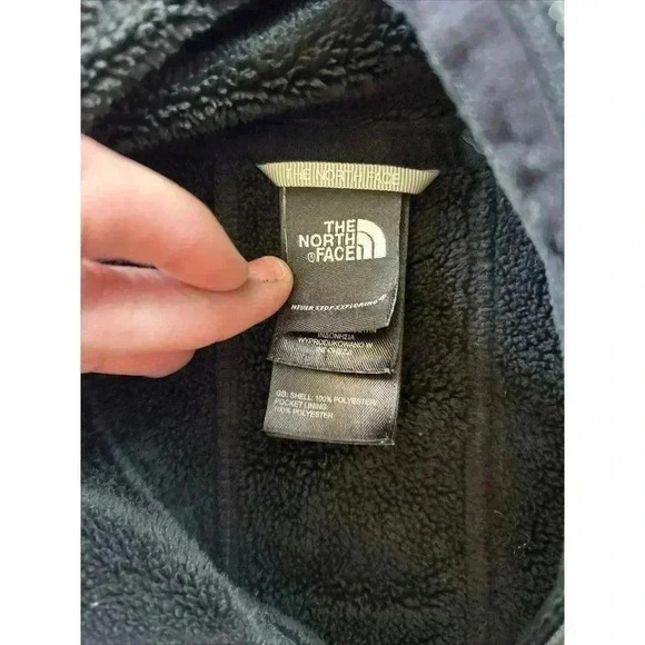 The North Face Women Small Black Soft Fleece Lined Interior Full Zip Jacket - Picture 3 of 9